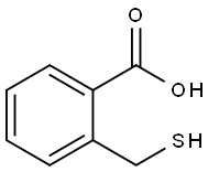 Benzoic acid, 2-(mercaptomethyl)- Structure