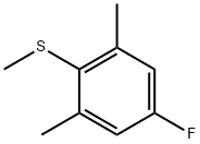 Benzene, 5-fluoro-1,3-dimethyl-2-(methylthio)- Struktur