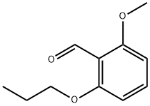 2-Methoxy-6-propoxybenzaldehyde Struktur