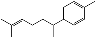 1,3-Cyclohexadiene, 5-(1,5-dimethyl-4-hexen-1-yl)-2-methyl- Struktur