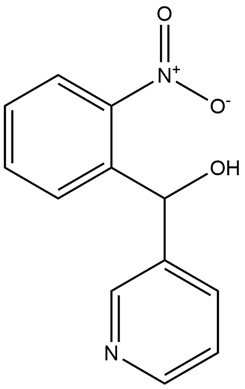 (2-Nitrophenyl)(pyridin-3-yl)methanol Struktur