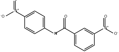 Benzamide, 3-nitro-N-(4-nitrophenyl)- Structure