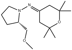 1-Pyrrolidinamine, 2-(methoxymethyl)-N-(tetrahydro-2,2,6,6-tetramethyl-4H-pyran-4-ylidene)-, (2S)-