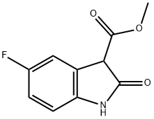1H-Indole-3-carboxylic acid, 5-fluoro-2,3-dihydro-2-oxo-, methyl ester