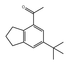 Ethanone, 1-[6-(1,1-dimethylethyl)-2,3-dihydro-1H-inden-4-yl]-