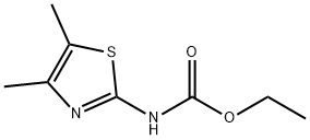 Carbamic acid, N-(4,5-dimethyl-2-thiazolyl)-, ethyl ester,39136-58-8,结构式