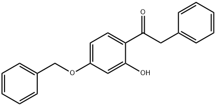 JR-6991, 1-(4-(Benzyloxy)-2-hydroxyphenyl)-2-phenylethanone, 97% Structure