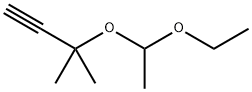 1-Butyne, 3-(1-ethoxyethoxy)-3-methyl- Struktur
