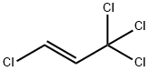 (E)-1,3,3,3-Tetrachloroprop-1-ene Struktur