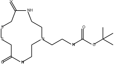 Carbamic acid, [2-(4,12-dioxo-1,2-dithia-5,8,11-triazacyclotridec-8-yl)ethyl]-, 1,1-dimethylethyl ester (9CI)