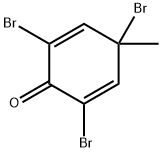2,5-Cyclohexadien-1-one, 2,4,6-tribromo-4-methyl- Structure