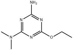1,3,5-Triazine-2,4-diamine,6-ethoxy-N,N-dimethyl-(9CI) Structure