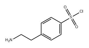 Benzenesulfonyl chloride, 4-(2-aminoethyl)-,401631-01-4,结构式