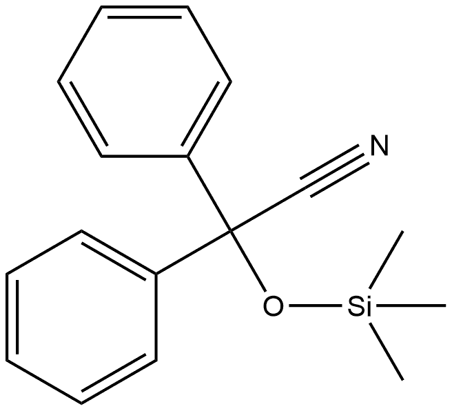 Benzeneacetonitrile, α-phenyl-α-[(trimethylsilyl)oxy]-