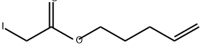 Acetic acid, 2-iodo-, 4-penten-1-yl ester
