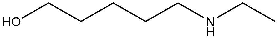 5-(ethylamino)pentan-1-ol Structure