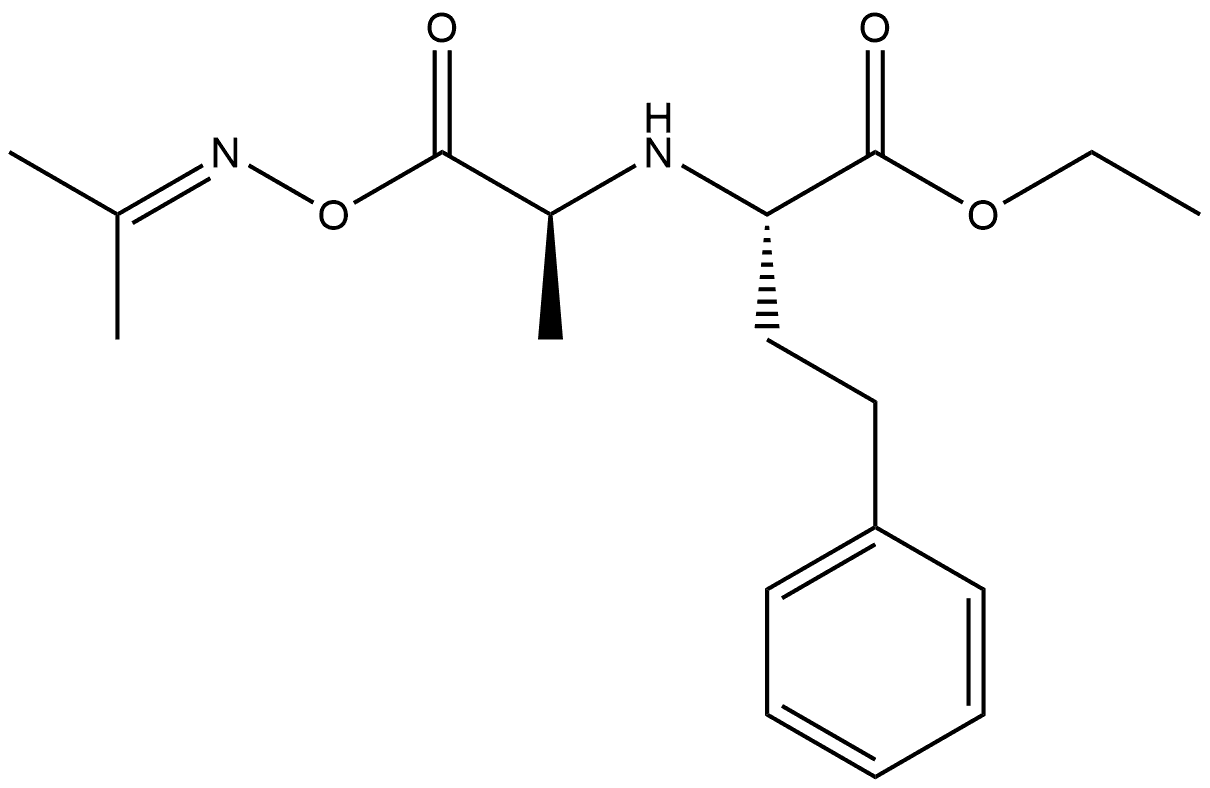 Benzenebutanoic acid, α-[[(1S)-1-methyl-2-[[(1-methylethylidene)amino]oxy]-2-oxoethyl]amino]-, ethyl ester, (αS)-
