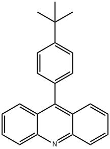 Acridine, 9-[4-(1,1-dimethylethyl)phenyl]- 结构式