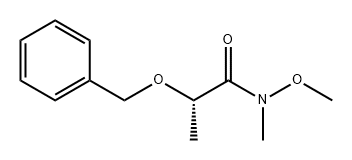 Propanamide, N-methoxy-N-methyl-2-(phenylmethoxy)-, (2S)-