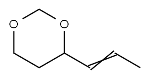1,3-Dioxane, 4-(1-propen-1-yl)-