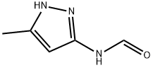 N-(3-Methyl-1H-pyrazol-5-yl)formamide Structure