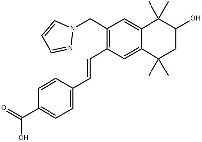 PALOVAROTENE M2 代谢物,410528-51-7,结构式