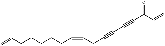 去氢镰叶芹酮, 4117-05-9, 结构式