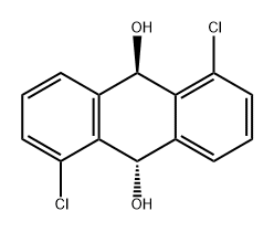 9,10-Anthracenediol, 1,5-dichloro-9,10-dihydro-, trans- (9CI)