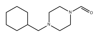 1-Piperazinecarboxaldehyde, 4-(cyclohexylmethyl)-