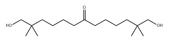 7-Tridecanone, 1,13-dihydroxy-2,2,12,12-tetramethyl- Structure