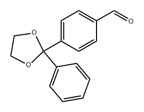 Benzaldehyde, 4-(2-phenyl-1,3-dioxolan-2-yl)-