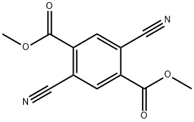 1,4-Benzenedicarboxylic acid, 2,5-dicyano-, 1,4-dimethyl ester Structure