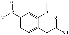 2-(2-甲氧基-4-硝基苯基)乙酸,415912-52-6,结构式