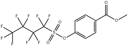 Benzoic acid, 4-[[(1,1,2,2,3,3,4,4,4-nonafluorobutyl)sulfonyl]oxy]-, methyl ester