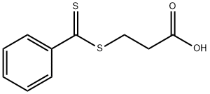 Propanoic acid, 3-[(phenylthioxomethyl)thio]- 结构式