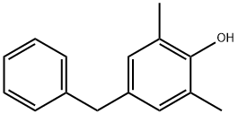 Phenol, 2,6-dimethyl-4-(phenylmethyl)- Struktur