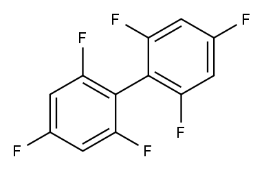1,1'-Biphenyl, 2,2',4,4',6,6'-hexafluoro- 结构式