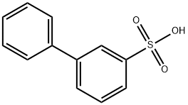 [1,1'-Biphenyl]-3-sulfonic acid 化学構造式