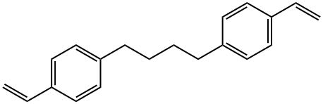 Benzene, 1,1'-(1,4-butanediyl)bis[4-ethenyl- Structure