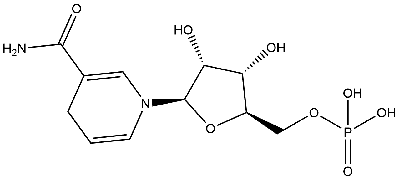 1,4-Dihydronicotinamide mononucleotide Structure