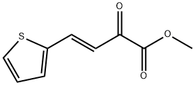 2-氧代-4-(2-噻吩基)-3-丁烯酸甲酯 结构式