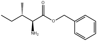 (2S,3S)-2-Amino-3-methylpentanoic acid benzyl ester, 42406-72-4, 结构式