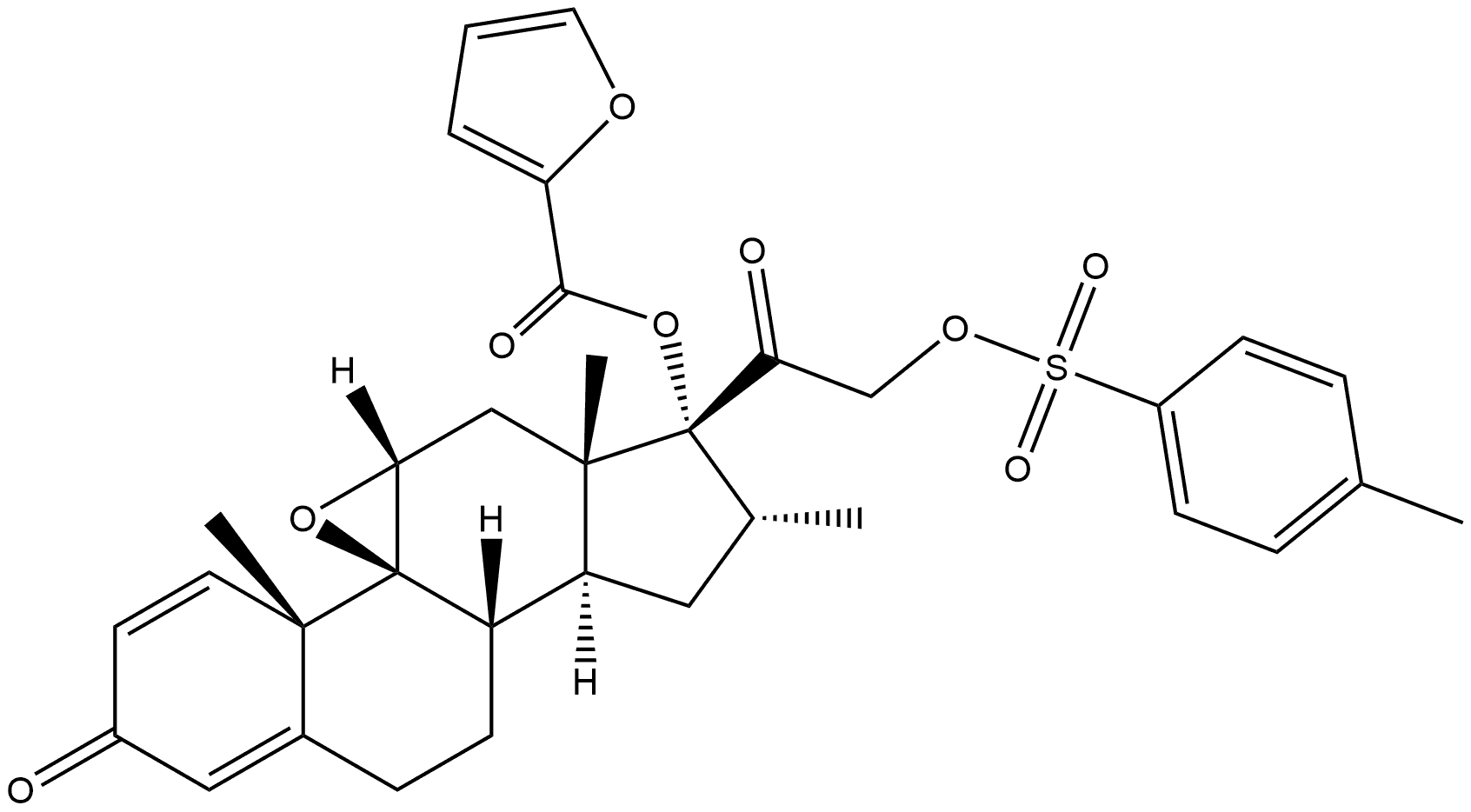 糠酸莫米松杂质34, 424787-89-3, 结构式