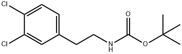 Carbamic acid, N-[2-(3,4-dichlorophenyl)ethyl]-, 1,1-dimethylethyl ester