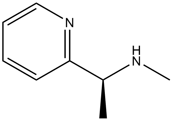 2-Pyridinemethanamine, N,α-dimethyl-, (S)- (9CI) Structure