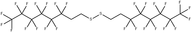 Disulfide, bis(3,3,4,4,5,5,6,6,7,7,8,8,8-tridecafluorooctyl),42977-22-0,结构式