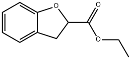 2-Benzofurancarboxylic acid, 2,3-dihydro-, ethyl ester Structure