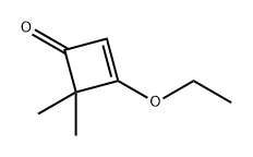 2-Cyclobuten-1-one, 3-ethoxy-4,4-dimethyl- Struktur