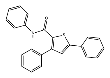 2-Thiophenecarboxamide, N,3,5-triphenyl-