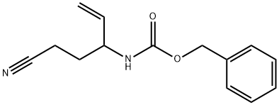 Carbamic acid, [1-(2-cyanoethyl)-2-propenyl]-, phenylmethyl ester (9CI)